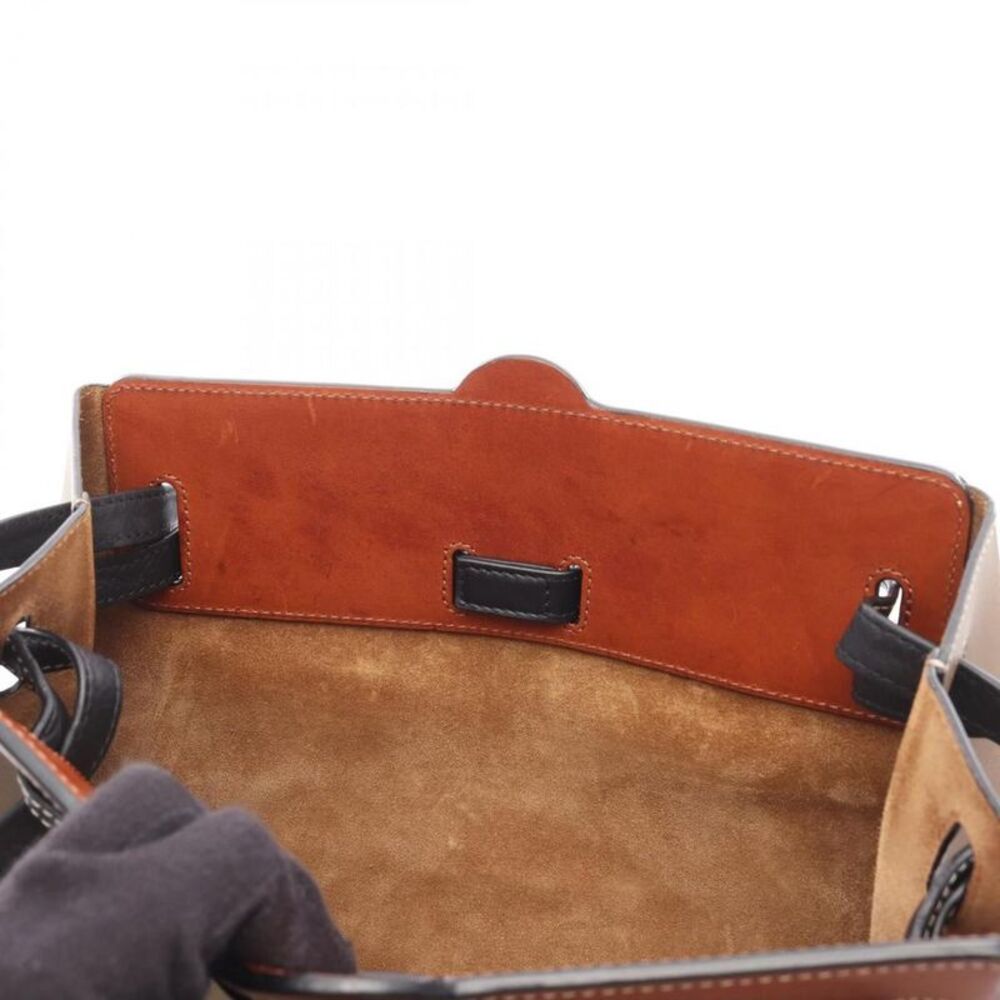 Pre Loved Loewe Drawstring Backpack Men Brown | B… - image 7